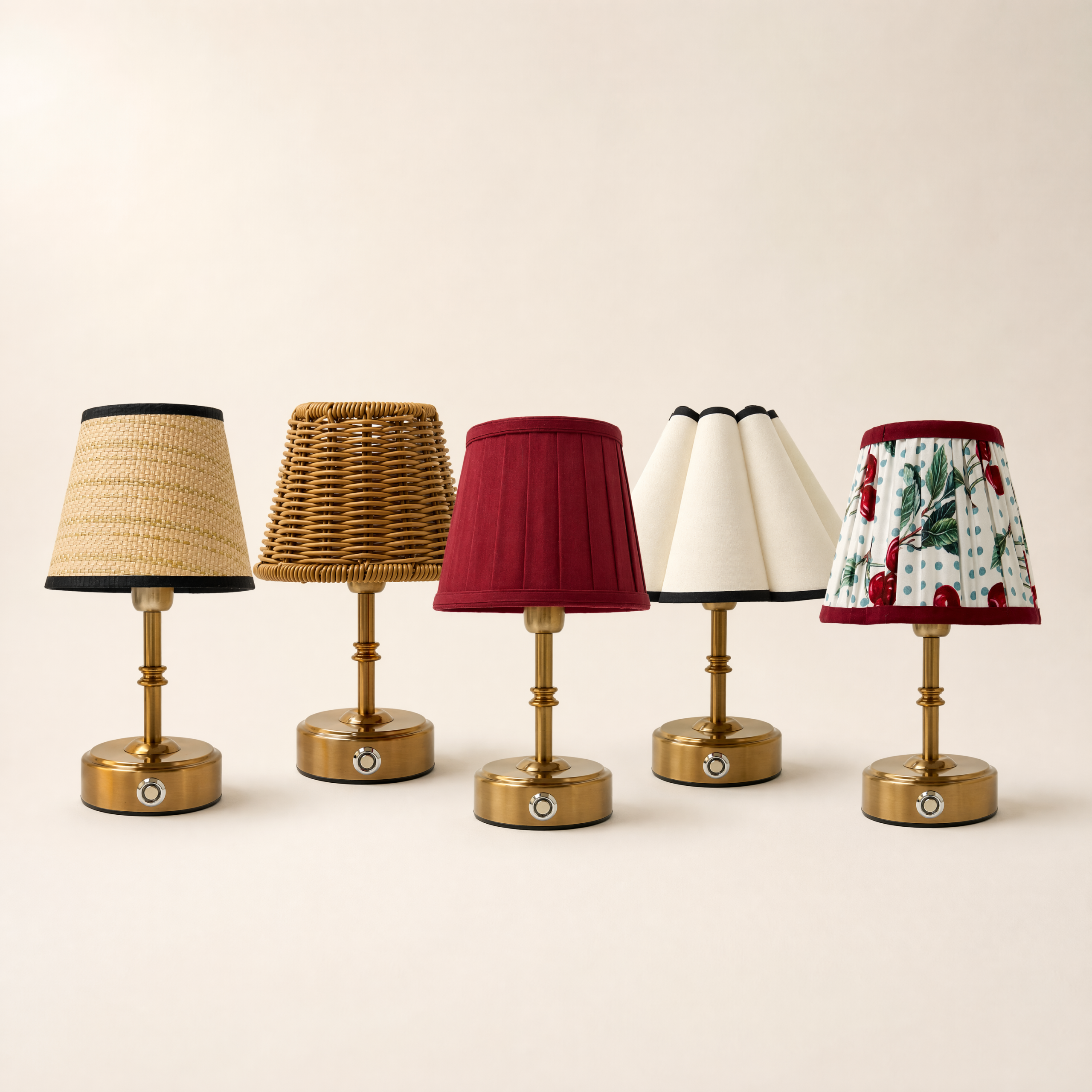 BAZHI cordless table lamp collection